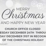 Church Office Closed