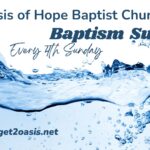 Baptism Sunday