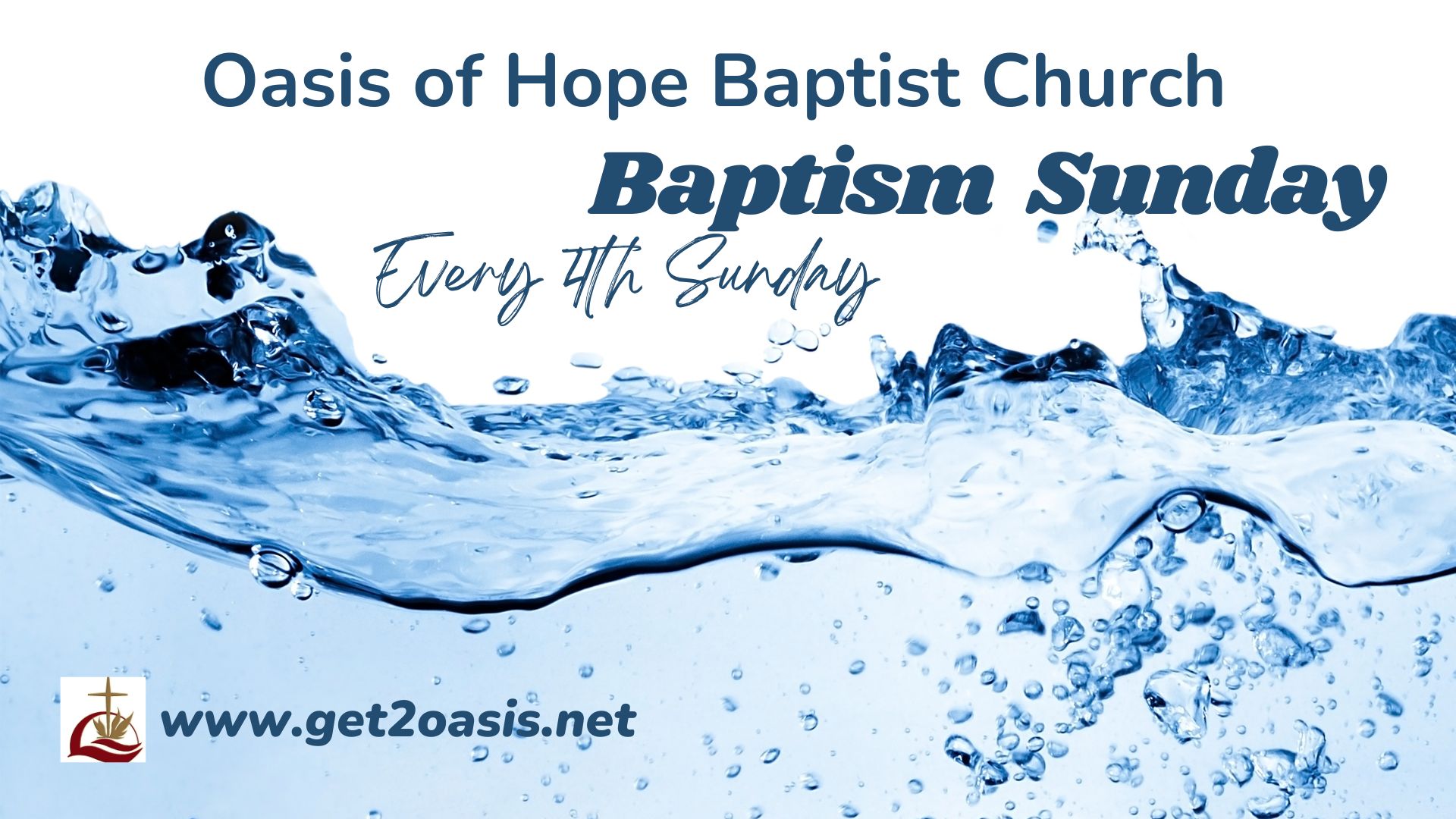 Baptism Sunday