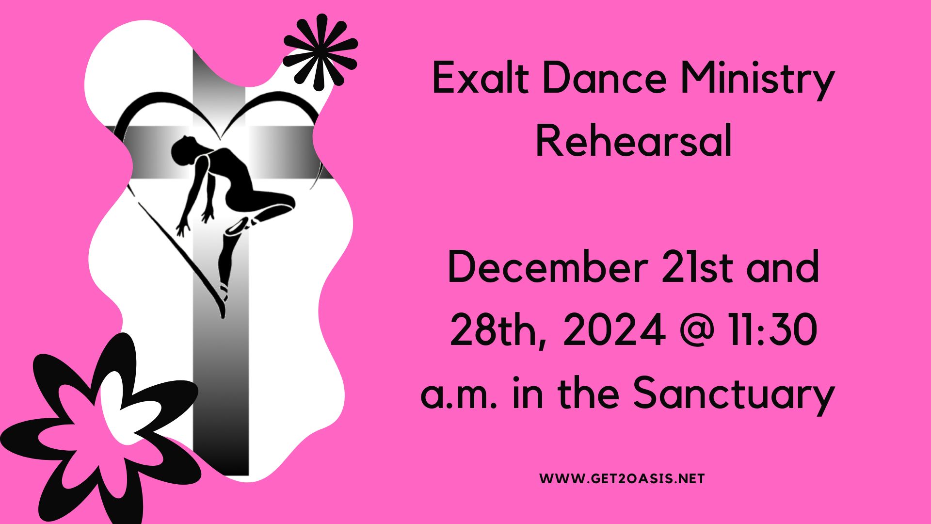 Exalt Dance Ministry Rehearsal