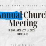 OHBC Annual Church Meeting