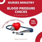 Nurses Ministry Blood Pressure Checks