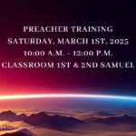 Preacher Training