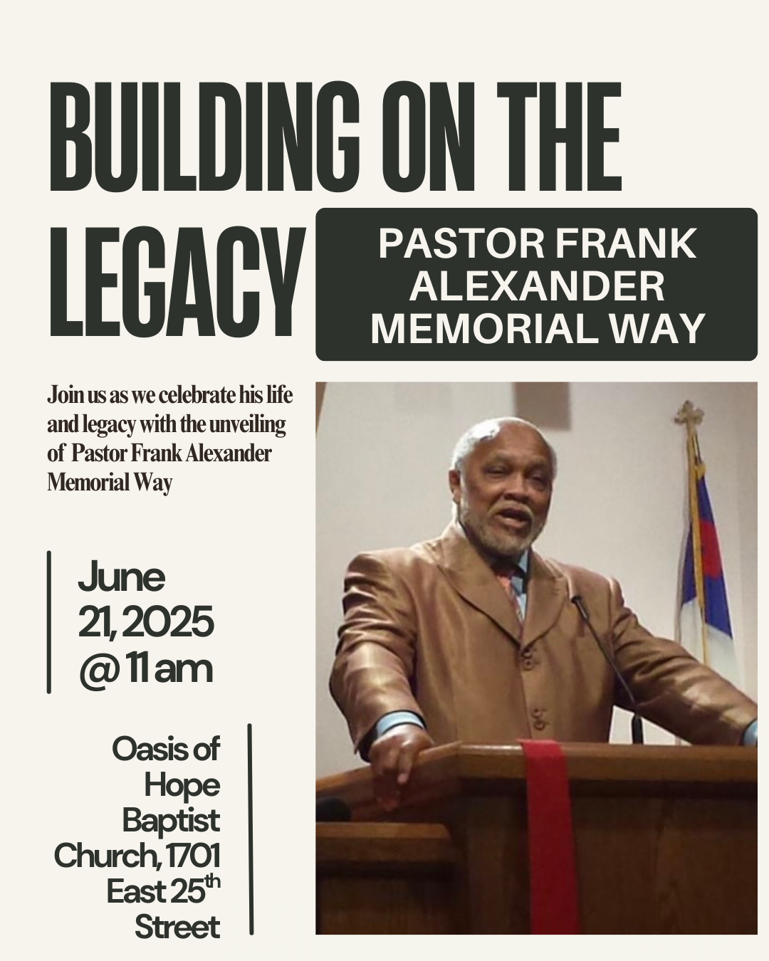 Building on the Legacy