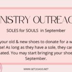 SOLES for SOULS in September