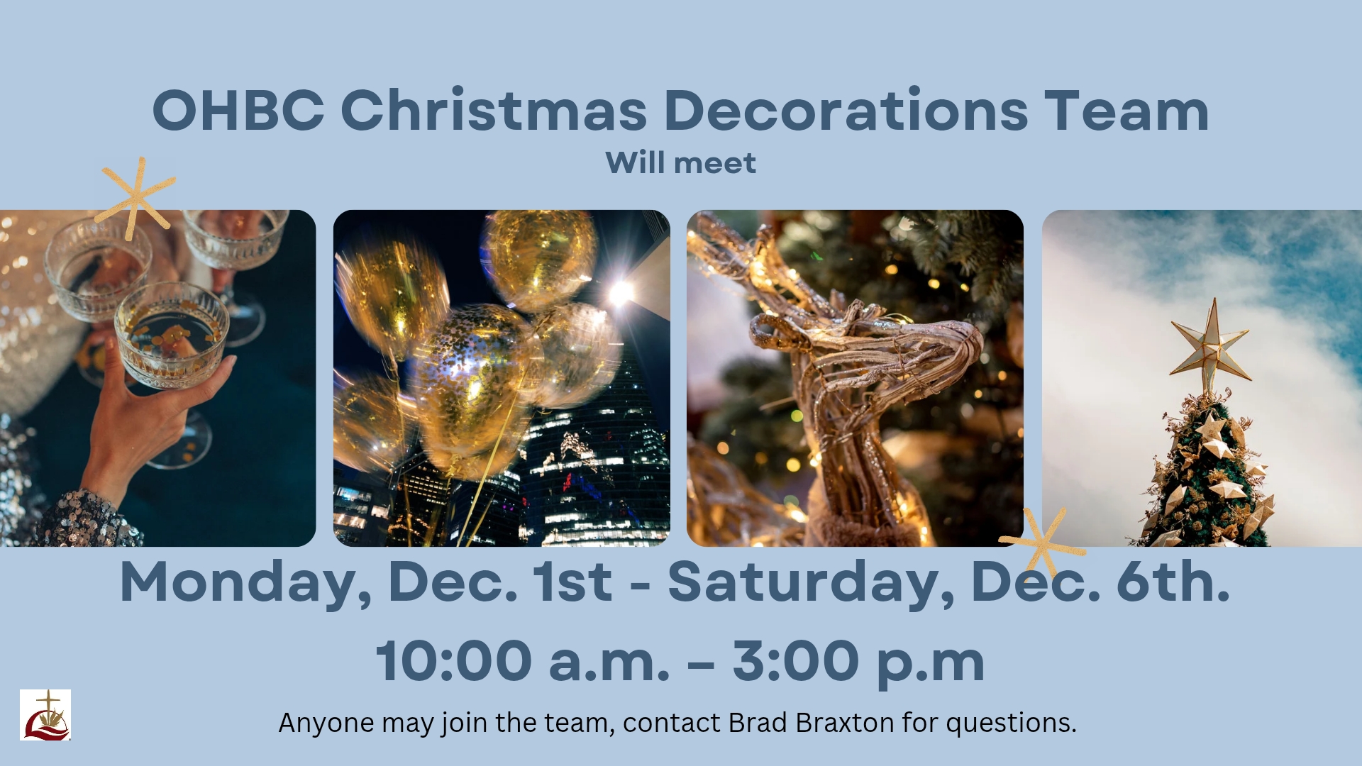 OHBC Christmas Decorations Team