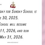 Last Day of Sunday School