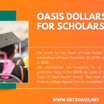 Oasis Dollars for Scholars